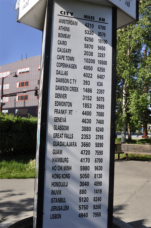 an interesting mile marker